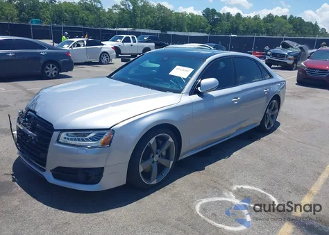 2017 Audi A8 L Quattro/Sport из США, поврежденный, VIN WAU43AFD8HN005452